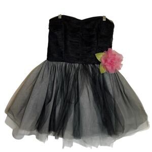 NWT Vintage Betsey Johnson Y2K Tulle Fit and Flare Masquerade‎ Dance Dress Sz 10